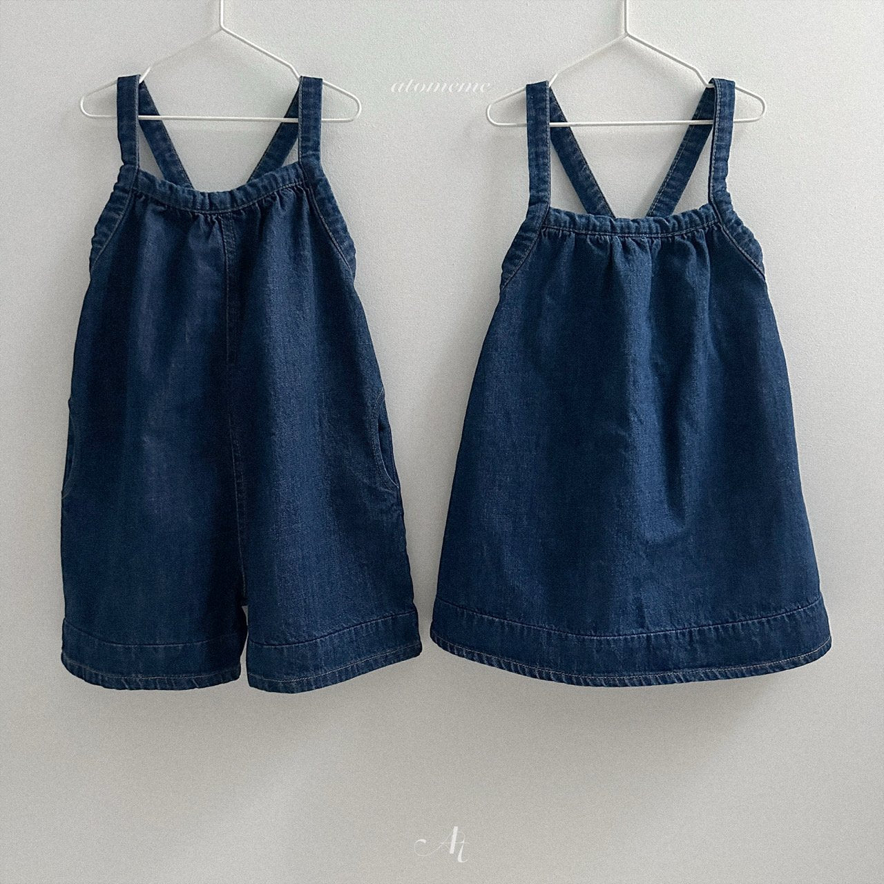 [atomeme] Roro denim dress