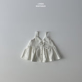 ［LINDO］Flutter ribbon blouse