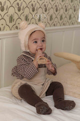 ［OREN］Noellin warm check shirt