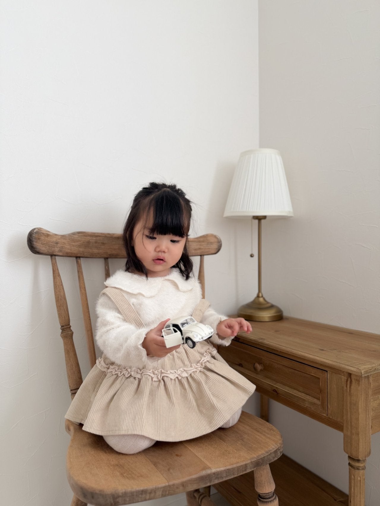 ［mimi market］Angola collar tops