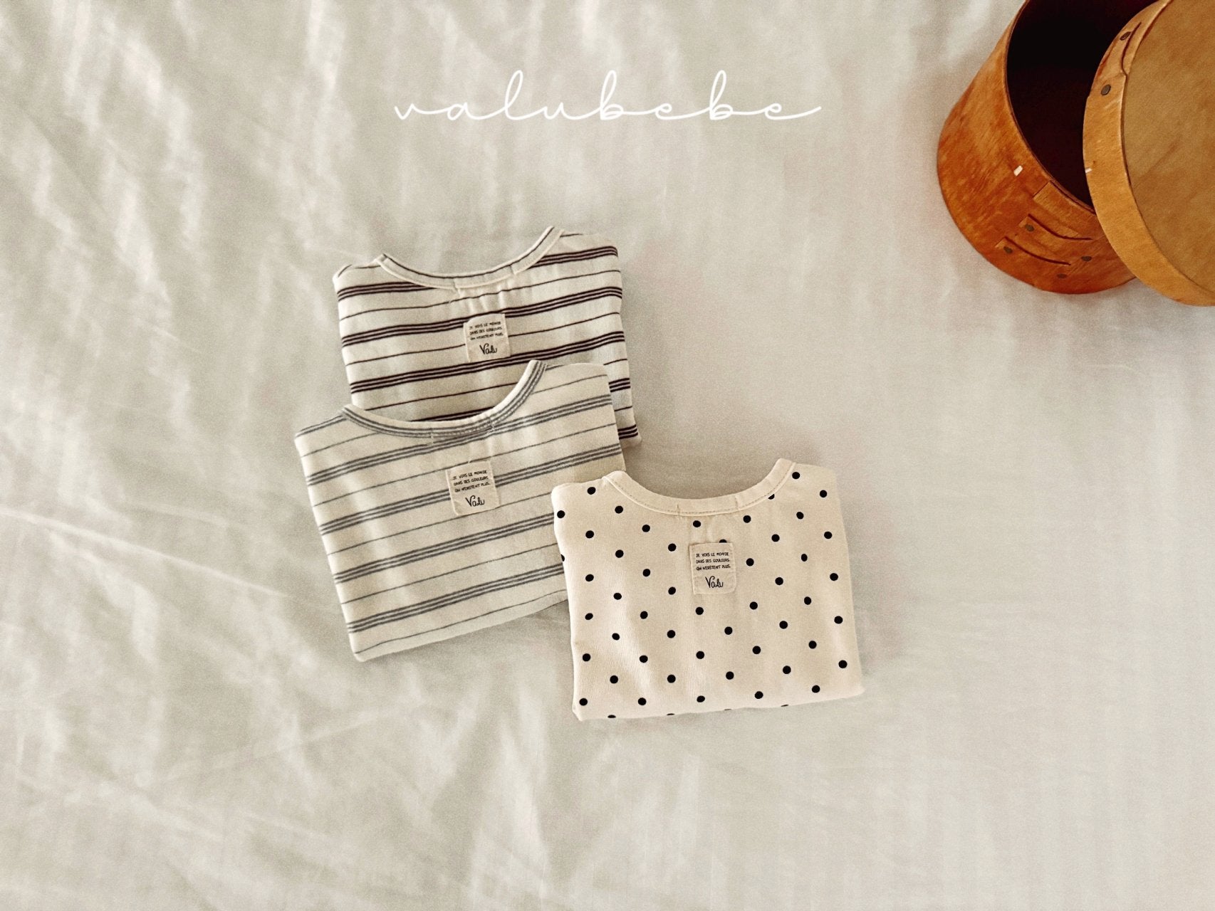［valubebe］Allday patch tops