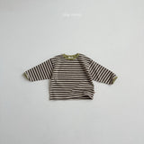 [minirobe] Olive long-sleeve tee