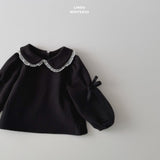 ［LINDO］Anna ribbon collar blouse