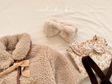 ［valubebe］Fur ribbon hairband (baby)