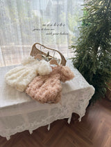 ［monbebe］Blanc shasha rompers