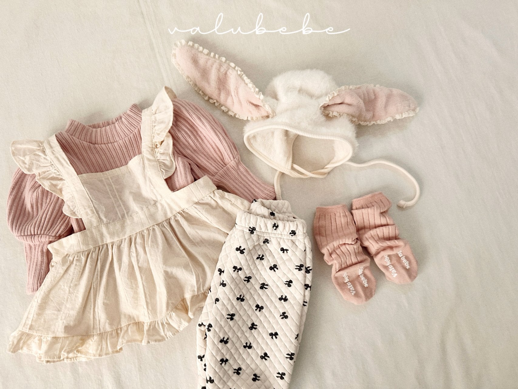 ［valubebe］Elssa half neck puff tops (baby)