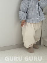 ［guru guru］Cotton sausage pants (baby & kids)