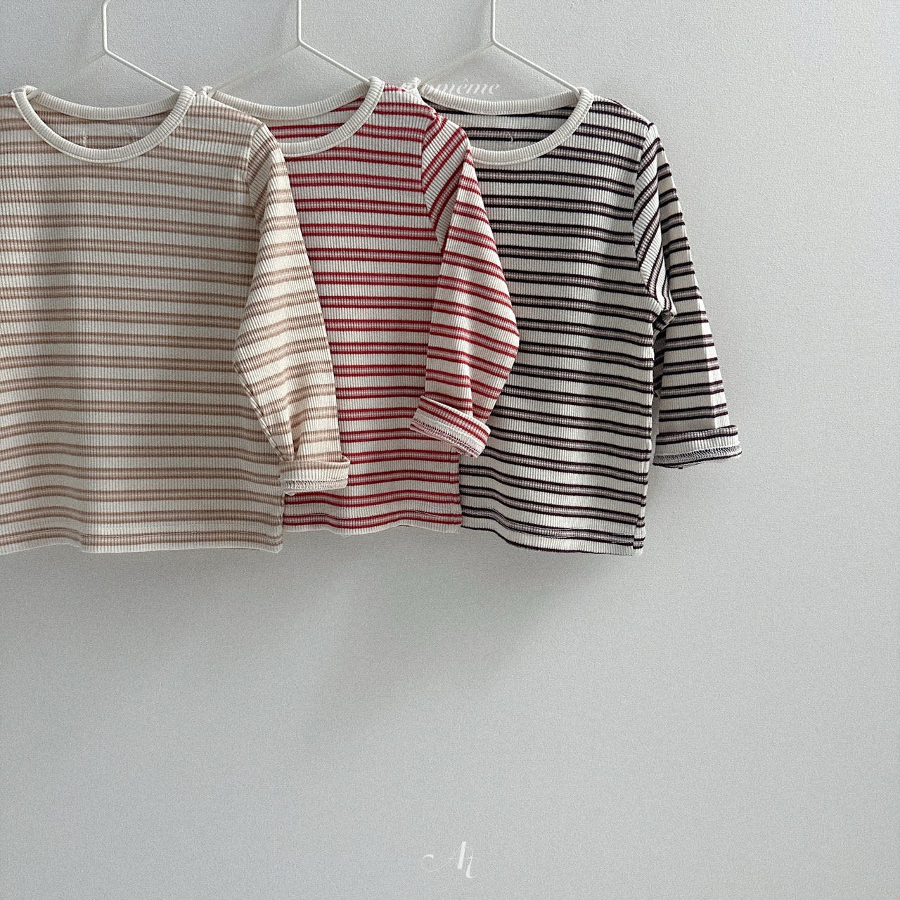 [atomeme] Betty stripe tee