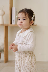 ［bebenine］Soft Round Collar Tee