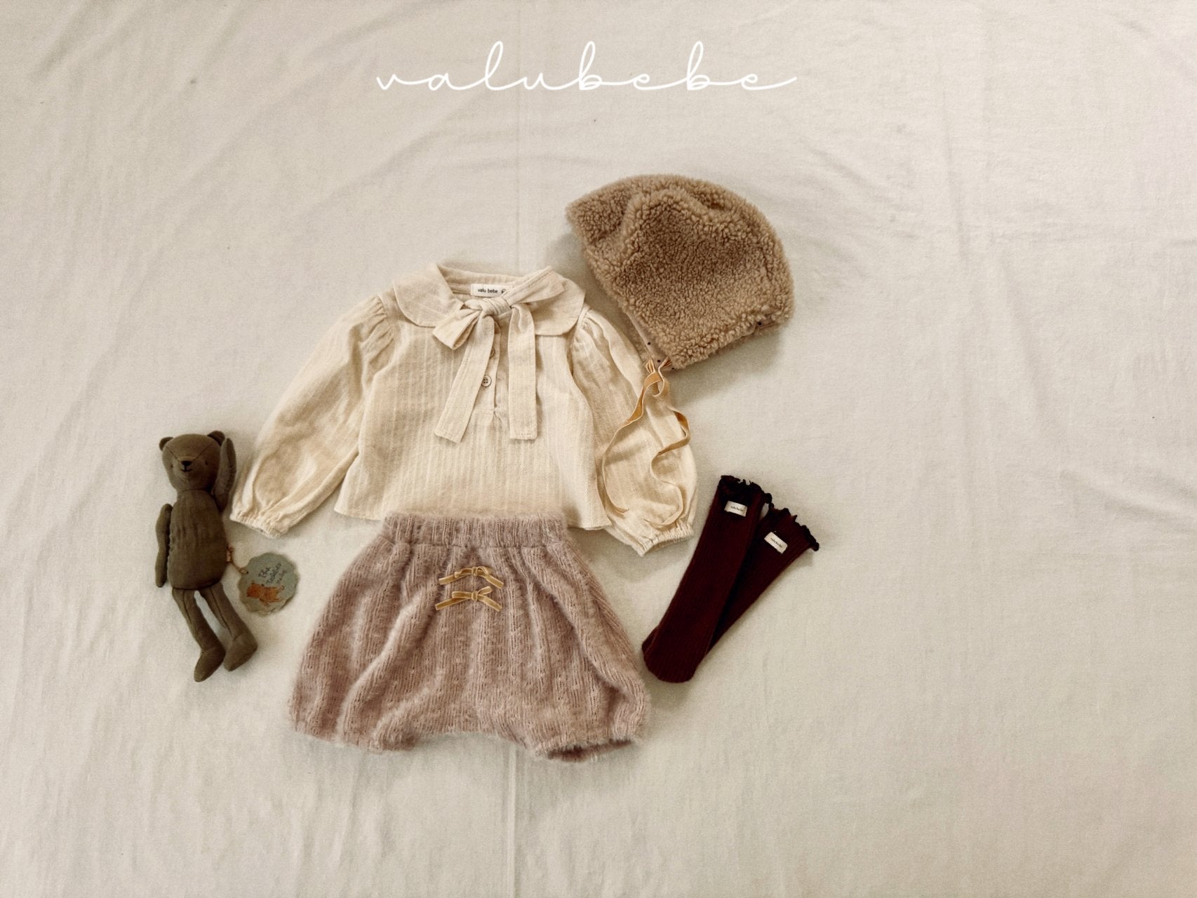［valubebe］Ribbon pumpkin bloomer (baby)
