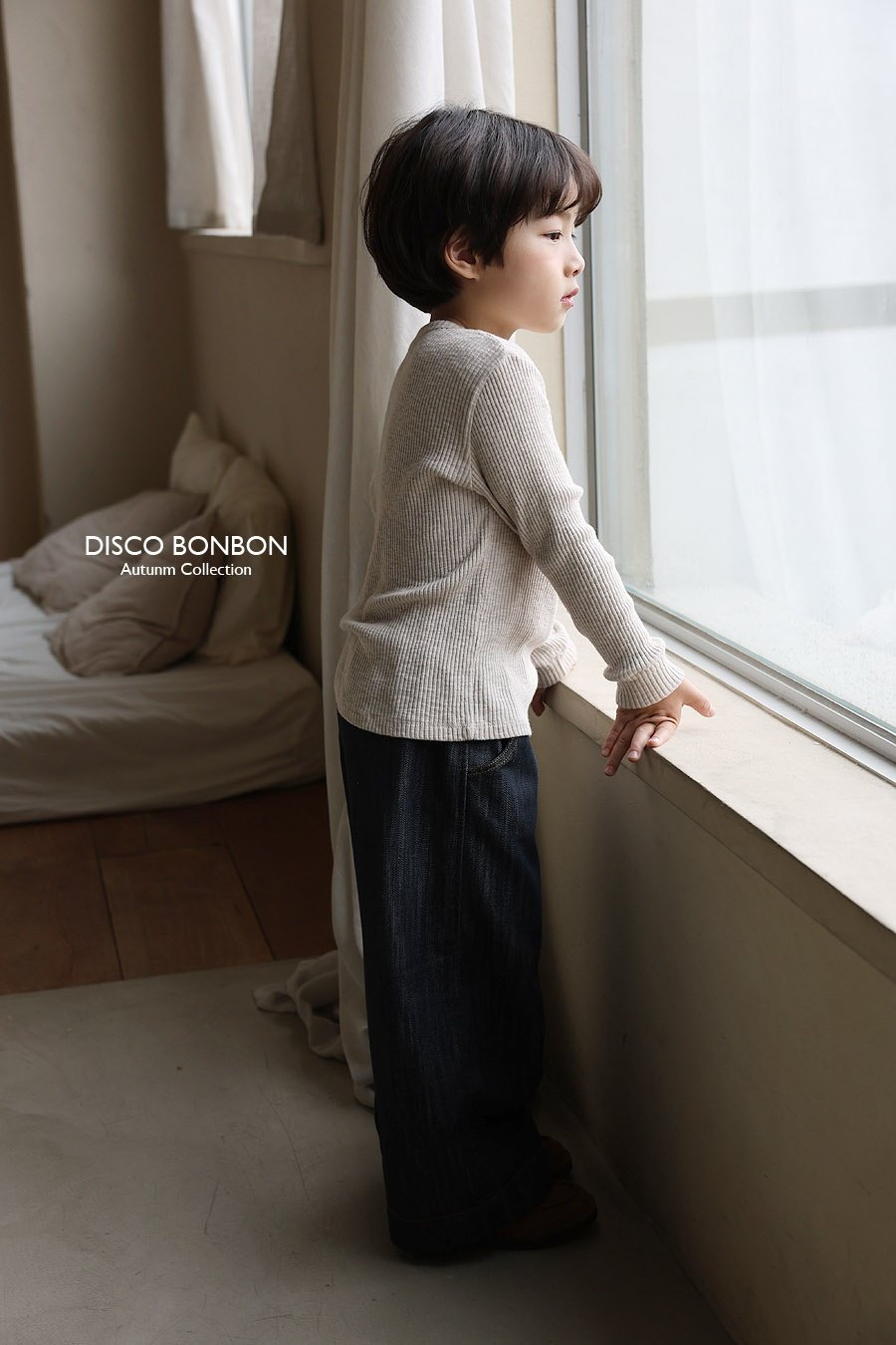 ［DISCO BONBON］Soft denim pants