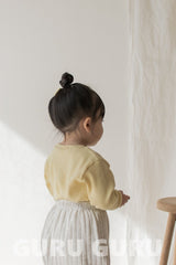 ［guru guru］Ribbed basic tee (baby & kids)