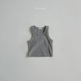 [minirobe] Stretch ribbed sleeveless