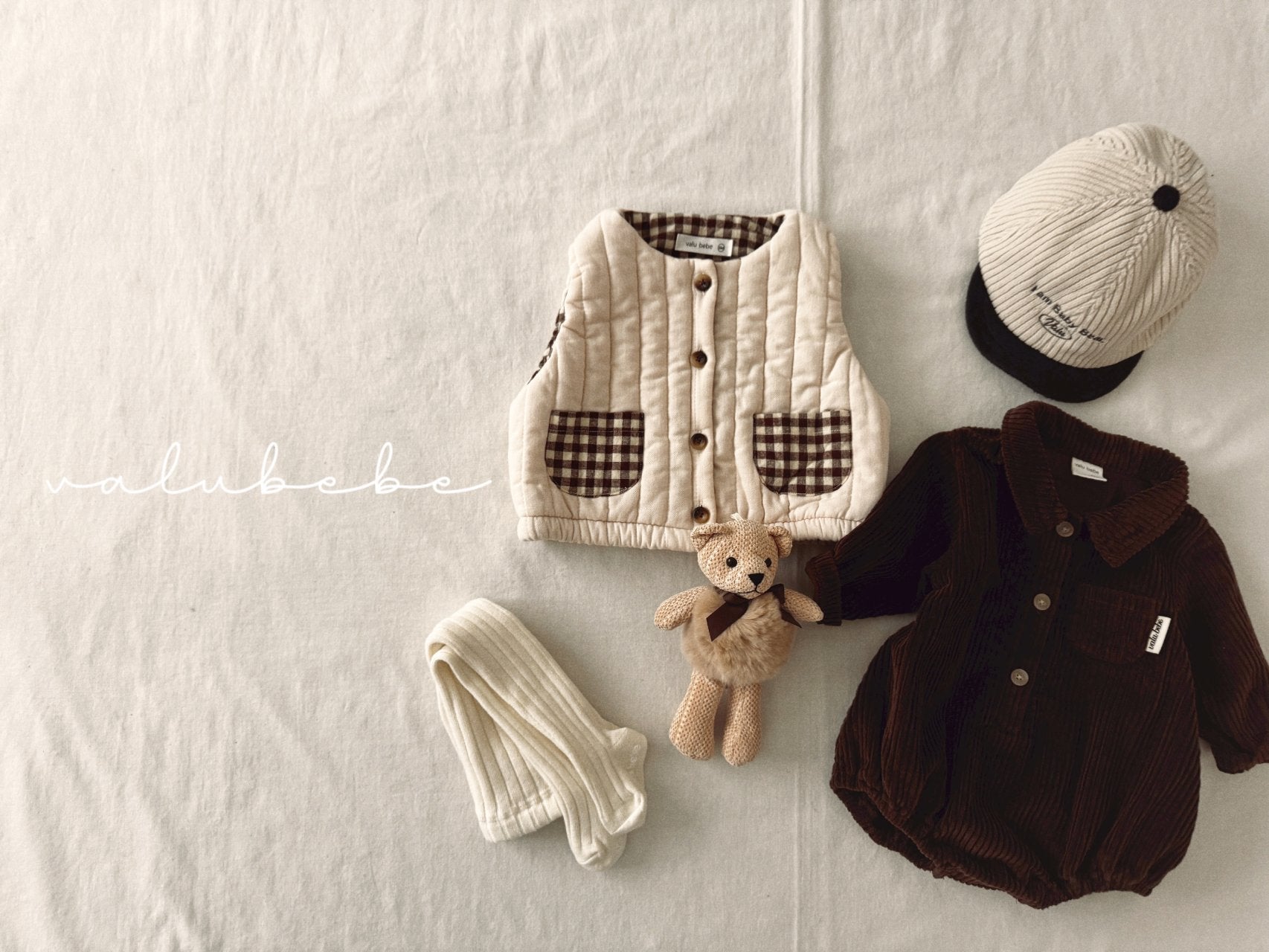 ［valubebe］Benne corduroy suit (baby)