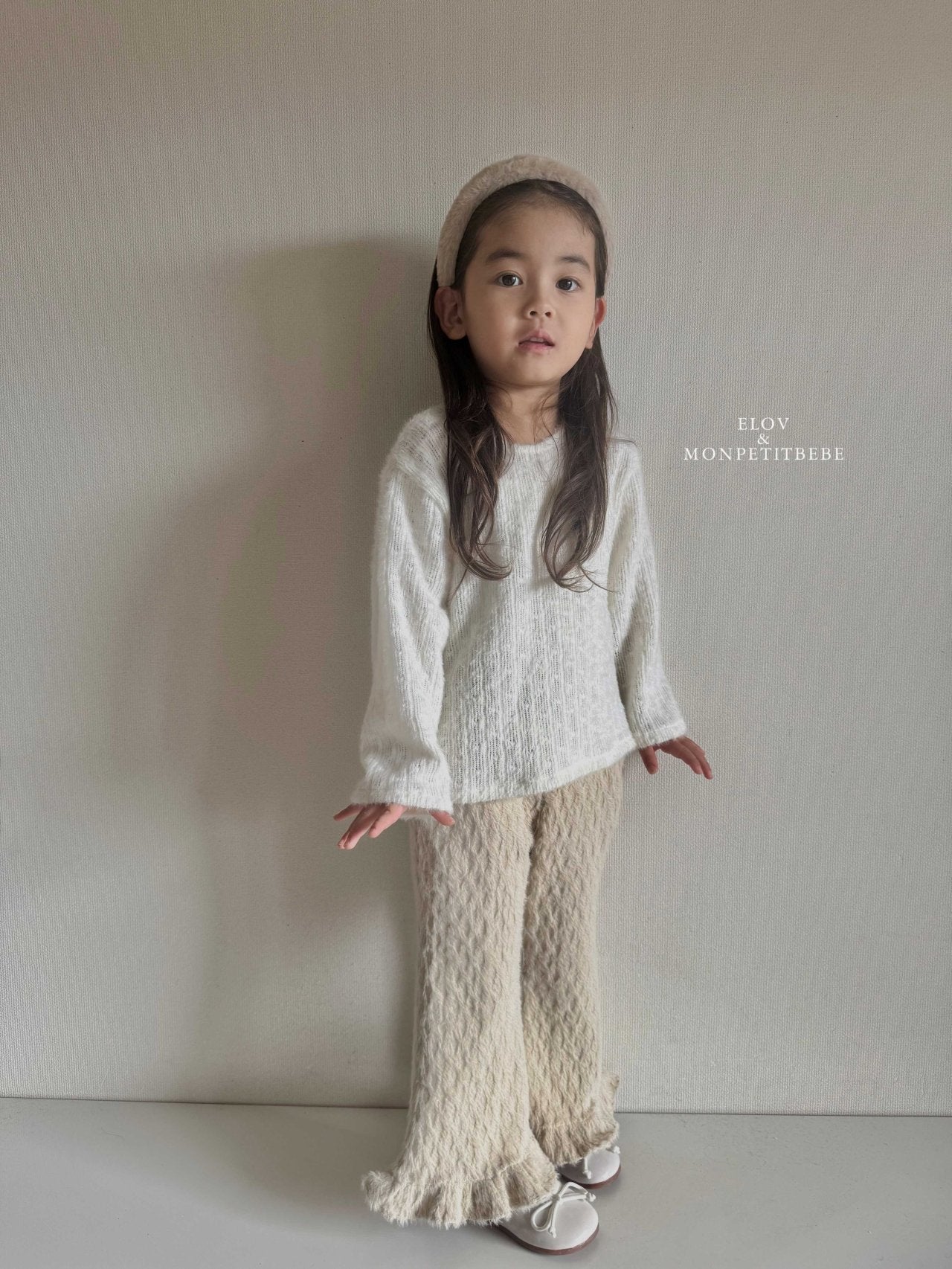 ［Mon petit bebe］Objet frill pants