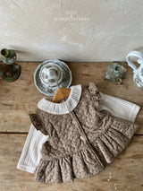 ［Mon petit bebe］Elva frill vest