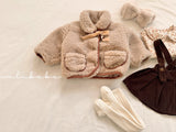 ［valubebe］Merry ribbon boa jacket (baby)