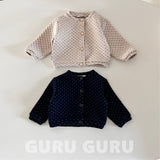 ［guru guru］Flower cardigan (baby & kids)