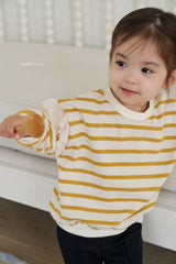 ［bebenine］Bonnie Frill Sweatshirt