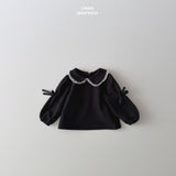 ［LINDO］Anna ribbon collar blouse