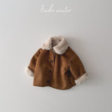 ［LINDO］Creamy mouton jacket