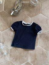 ［bebe holic］Sour square puff tee