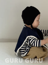 ［guru guru］Stripe loose tee (baby & kids)