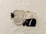 ［valubebe］Ella ribbon stripe bloomer