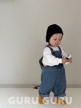 ［guru guru］Denim overalls (baby & kids)
