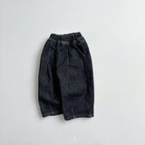 [atomeme] Jump dart denim pants