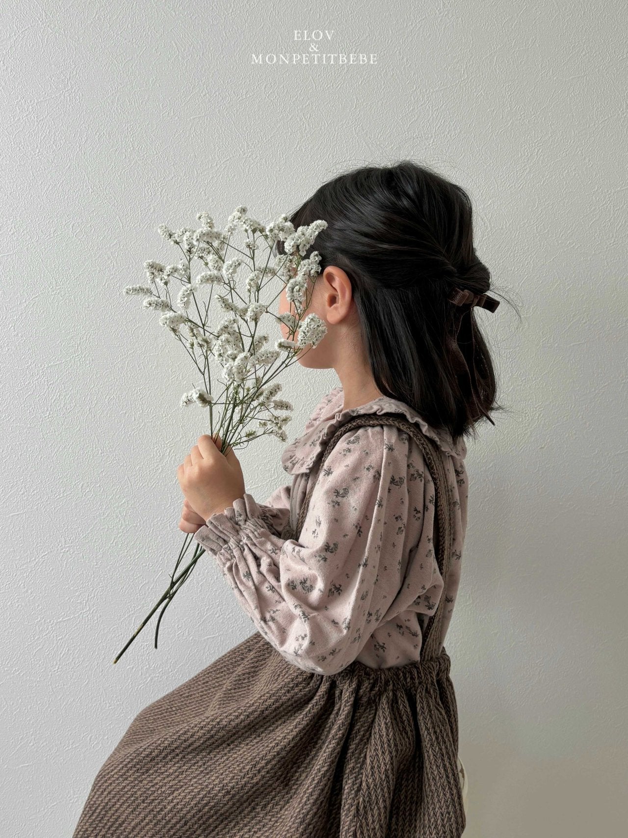 ［Mon petit bebe］Rua frill blouse