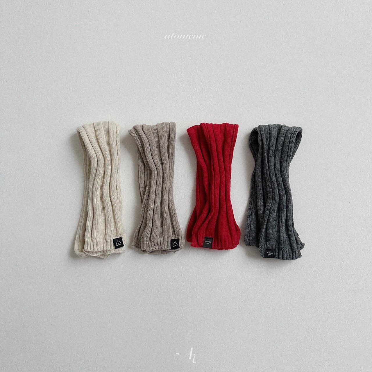 [atomeme] Almond knit muffler