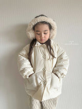 ［Mon petit bebe］Ella embroidery jumper (3oz)