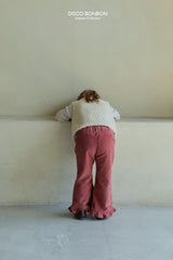 ［DISCO BONBON］Verni corduroy flare pants