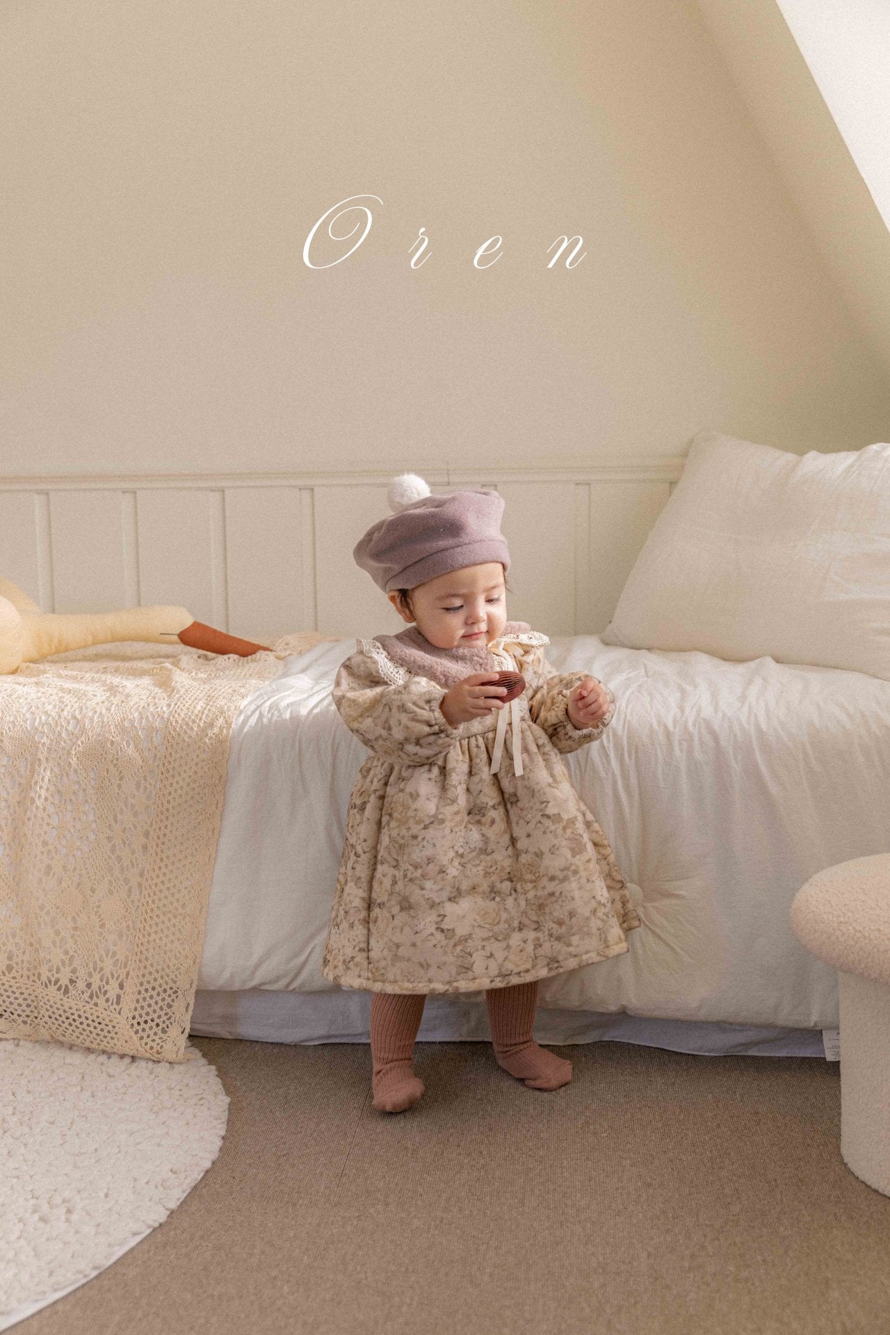 ［OREN］Briel padding one-piece (3oz)