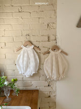 ［bebe holic］Ivy lace holter rompers