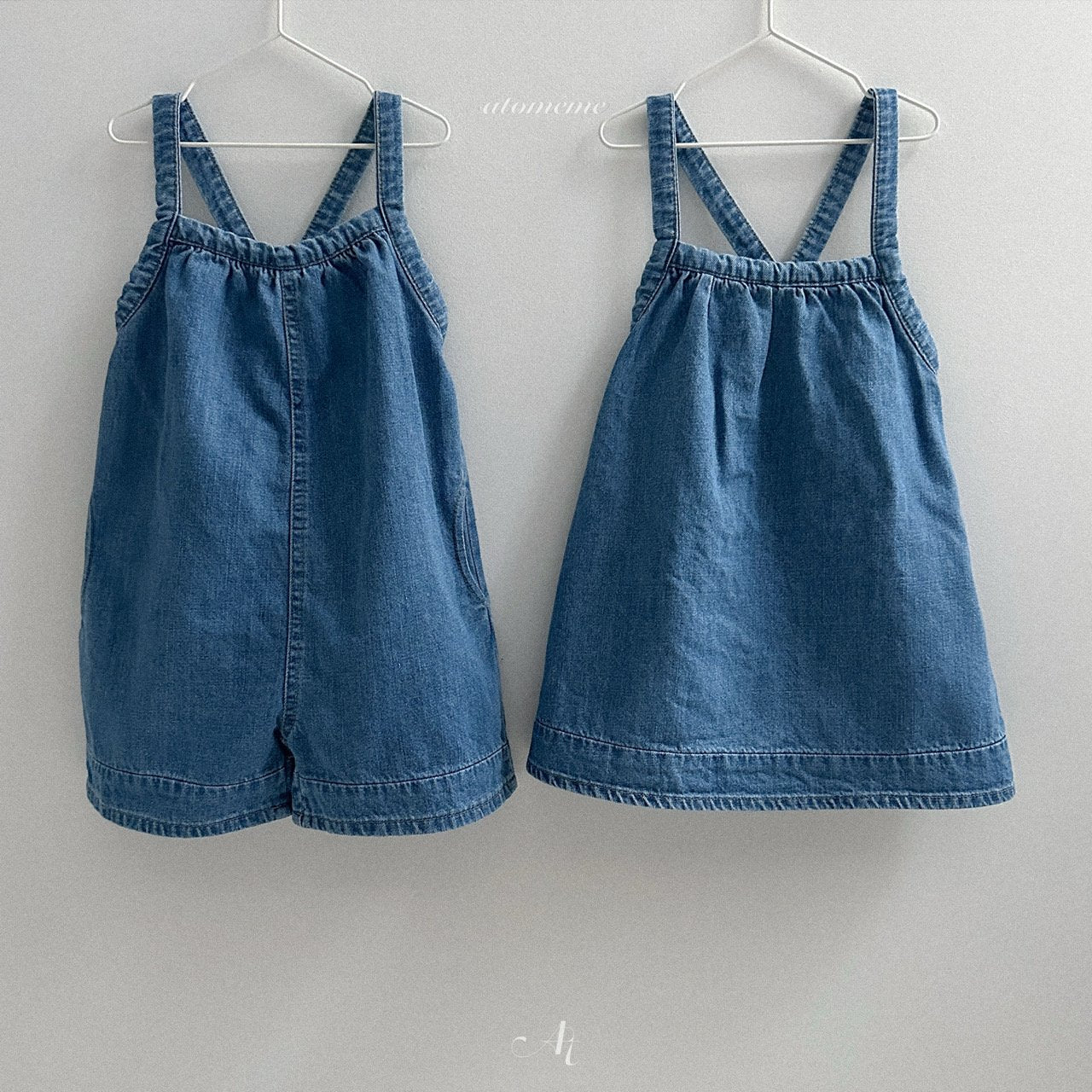 [atomeme] Roro denim dress