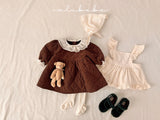 ［valubebe］Dot color quilting one-piece (baby)