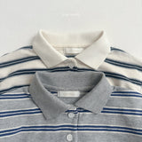 [minirobe] Bog collar neck tee