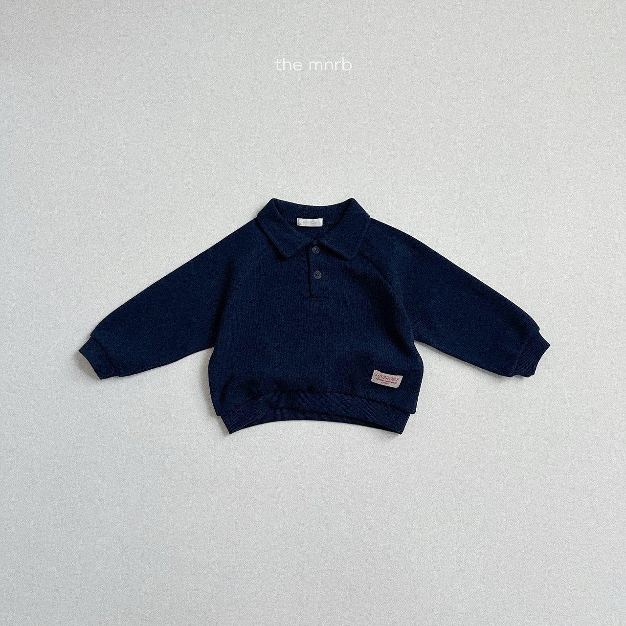 [minirobe] Roa collar sweatshirt
