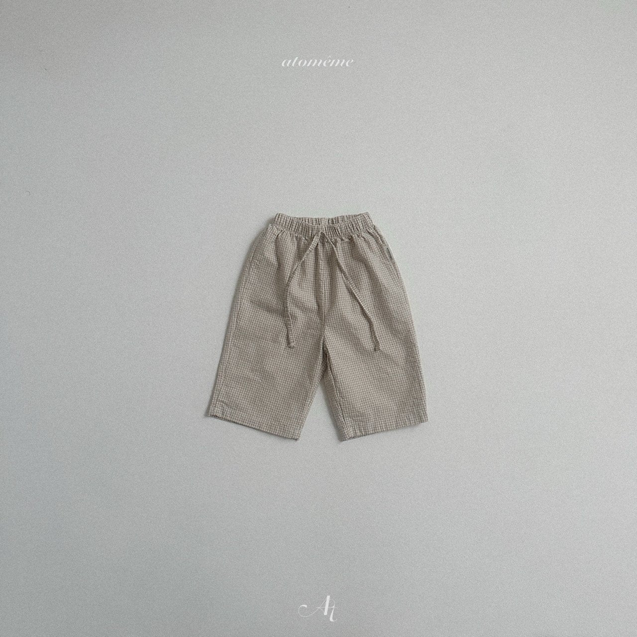 [atomeme] Ini check pattern pants
