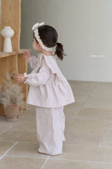 ［bebenine］Clora Lace Pants