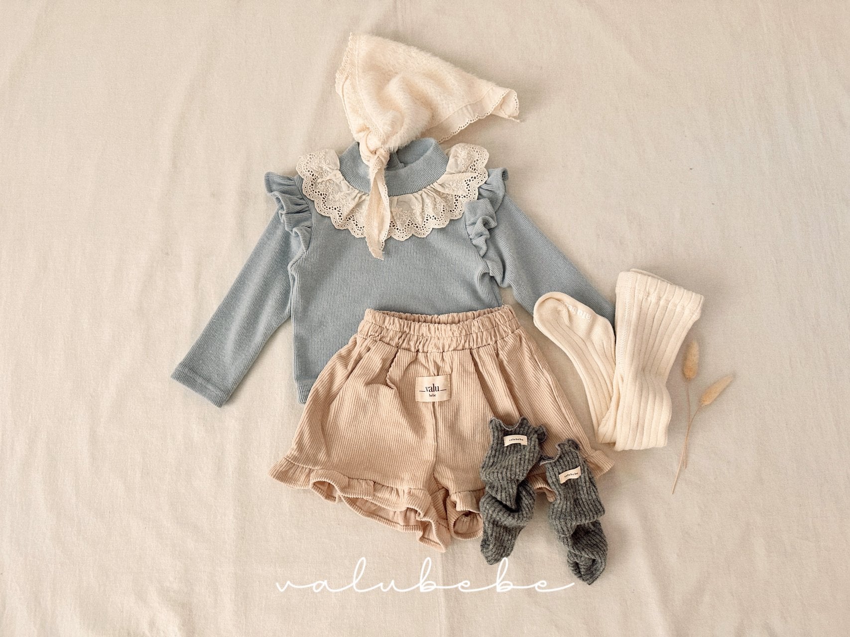 ［valubebe］Coco shirring wing tops (baby)