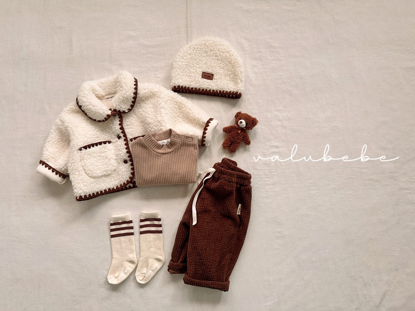 ［valubebe］Mellow boa jacket (baby & kids)