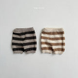 [minirobe] Striped knit pants