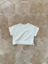［bebe holic］Rough waffle tee