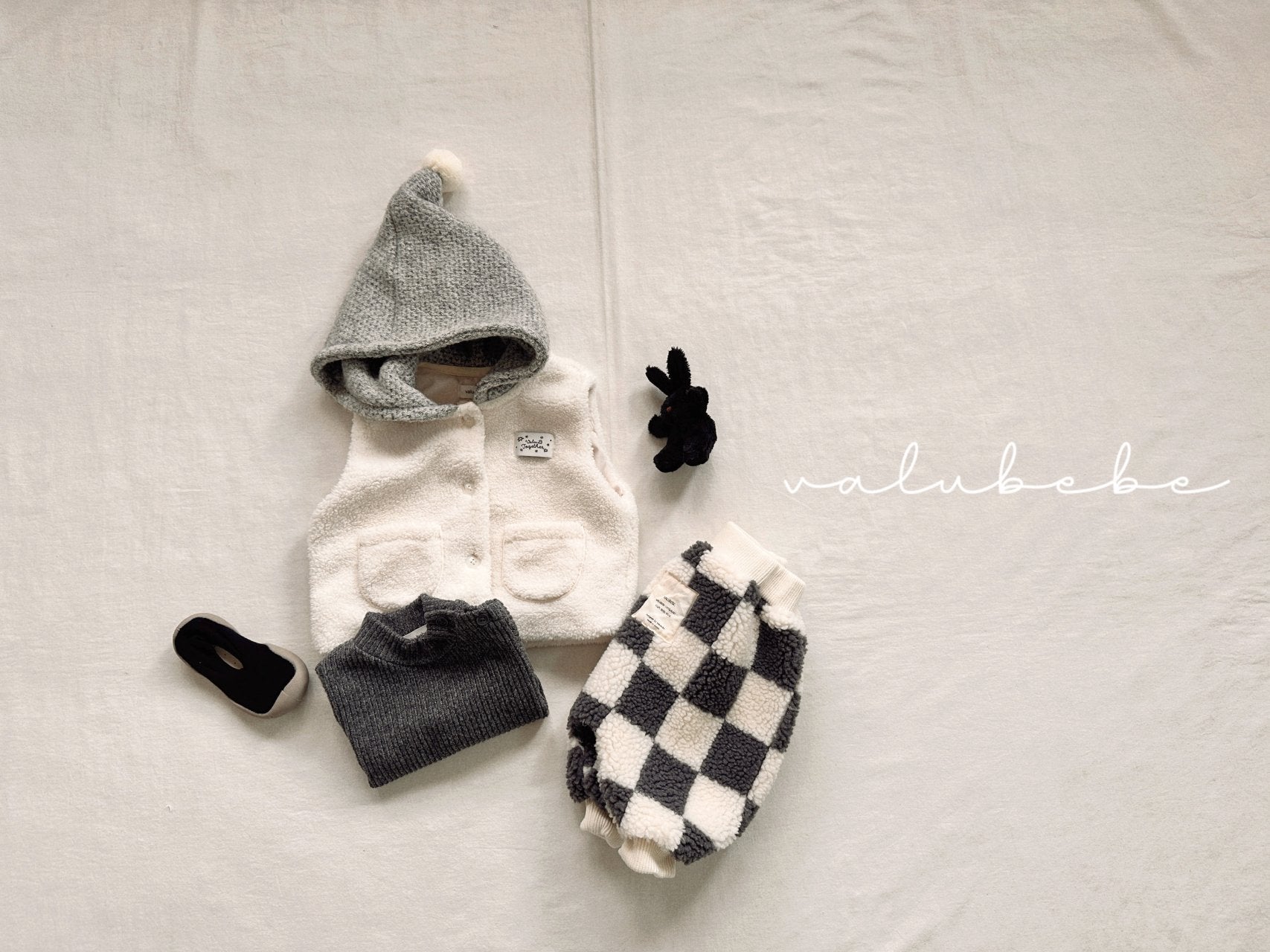 ［valubebe］Big check jogger pants (baby)