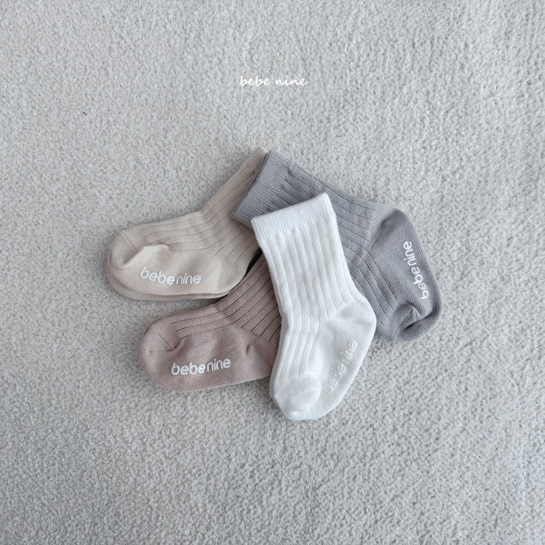 ［bebenine］Butter Knee Socks Set