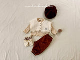 ［valubebe］Point ribbon cape (baby)