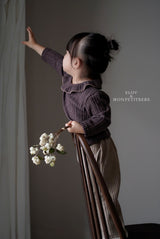 ［Mon petit bebe］Luane frill tee